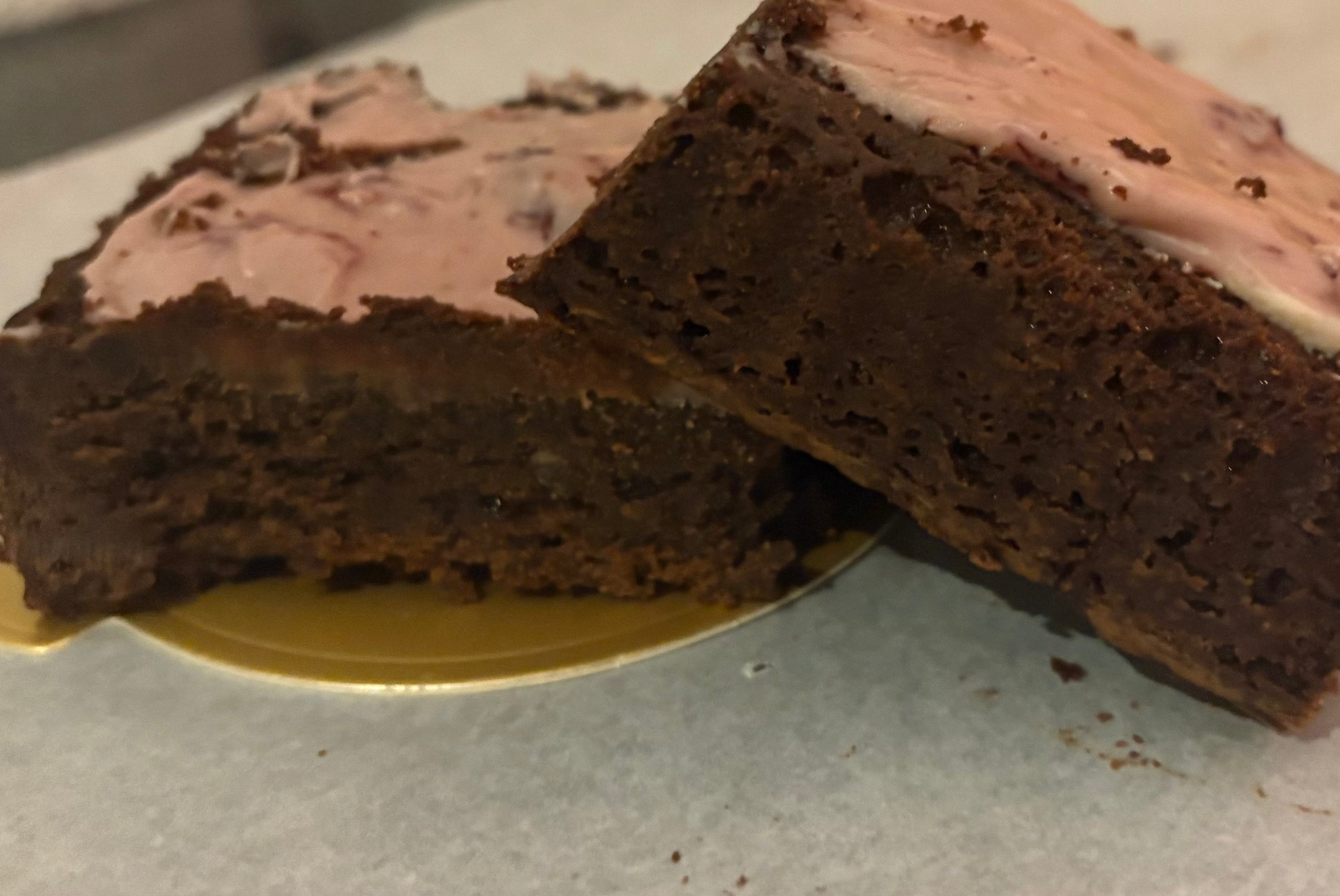 Black Forest brownie