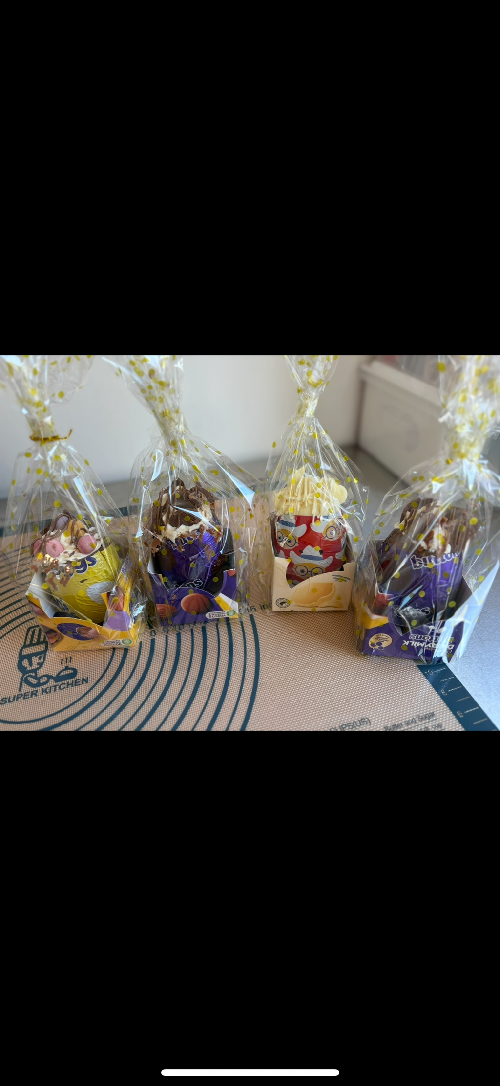 Filled Easter eggs