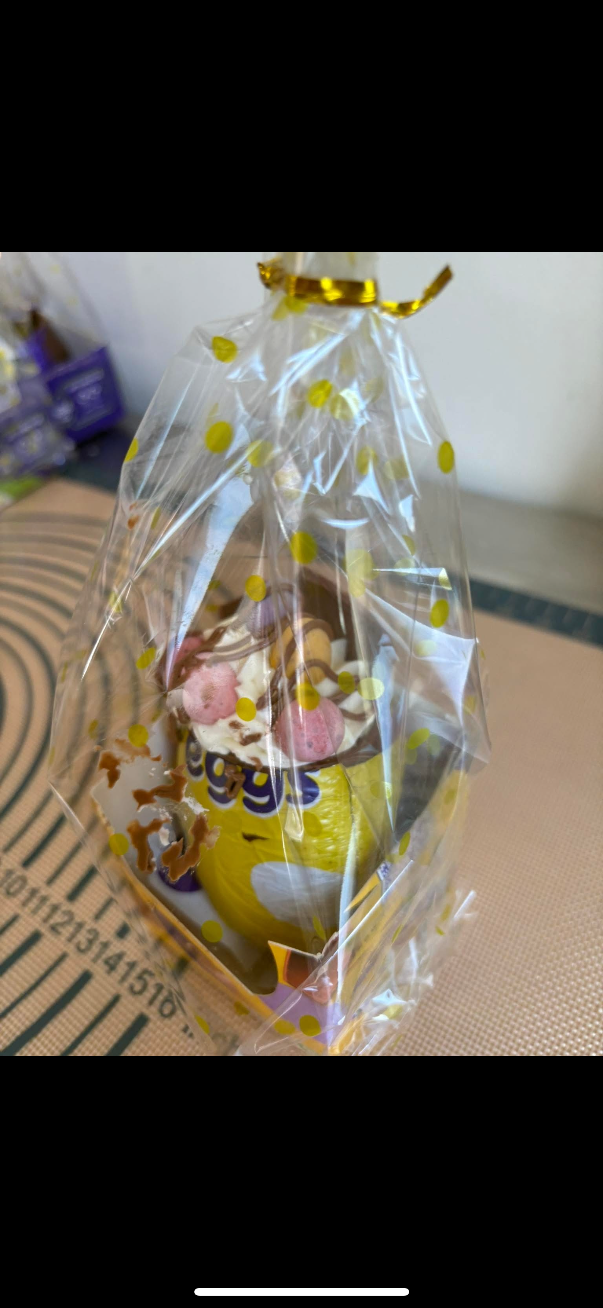 Filled Easter eggs